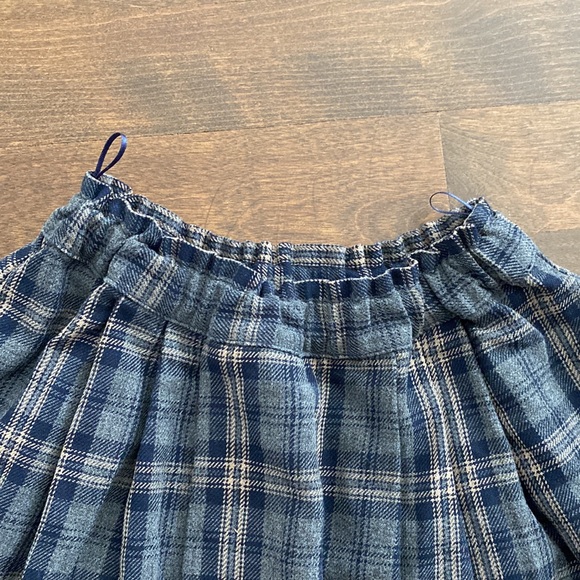 Benetton Coloured Plaid Mini Skirt for Girls - Picture 3 of 5
